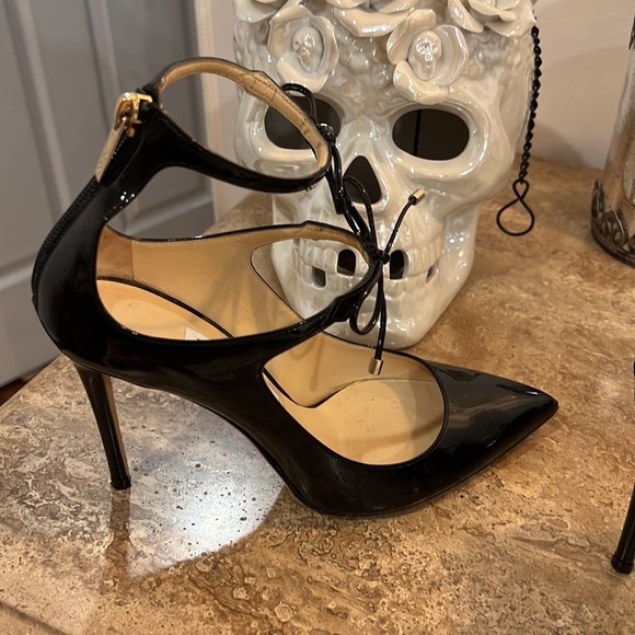 Dressy jimmy Choo Patton leather heels - Picture 3 of 3